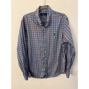 Ralph Lauren multicolored button down shirt mens size large